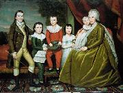 Ralph Earl Earl Ralph Mrs Noah Smith And Her Children oil